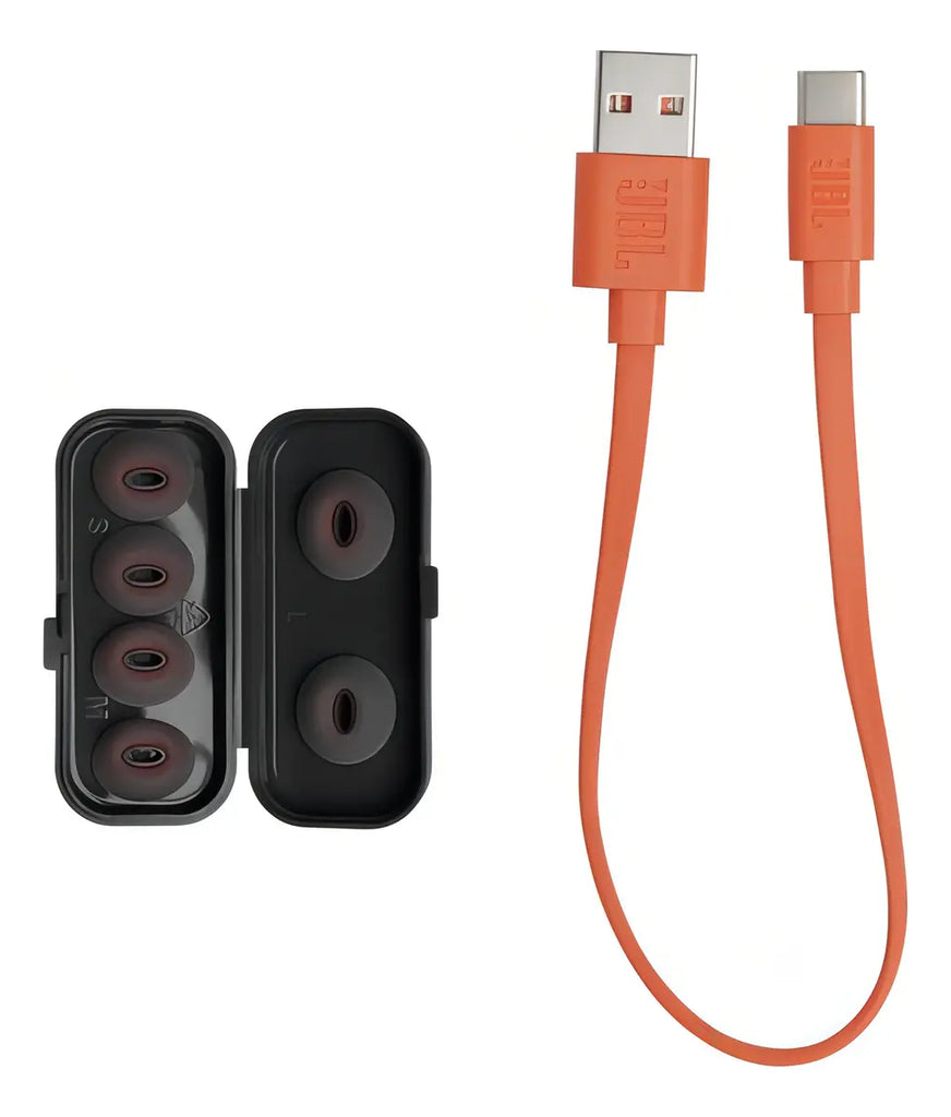 Auriculares Jbl Tune Flex Bluetooth Cancelación Ruido 32hs Color Negro