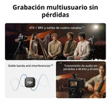 Dji Transmisor Mic 3, Micrófono Inalámbrico Mini, Lavalier
