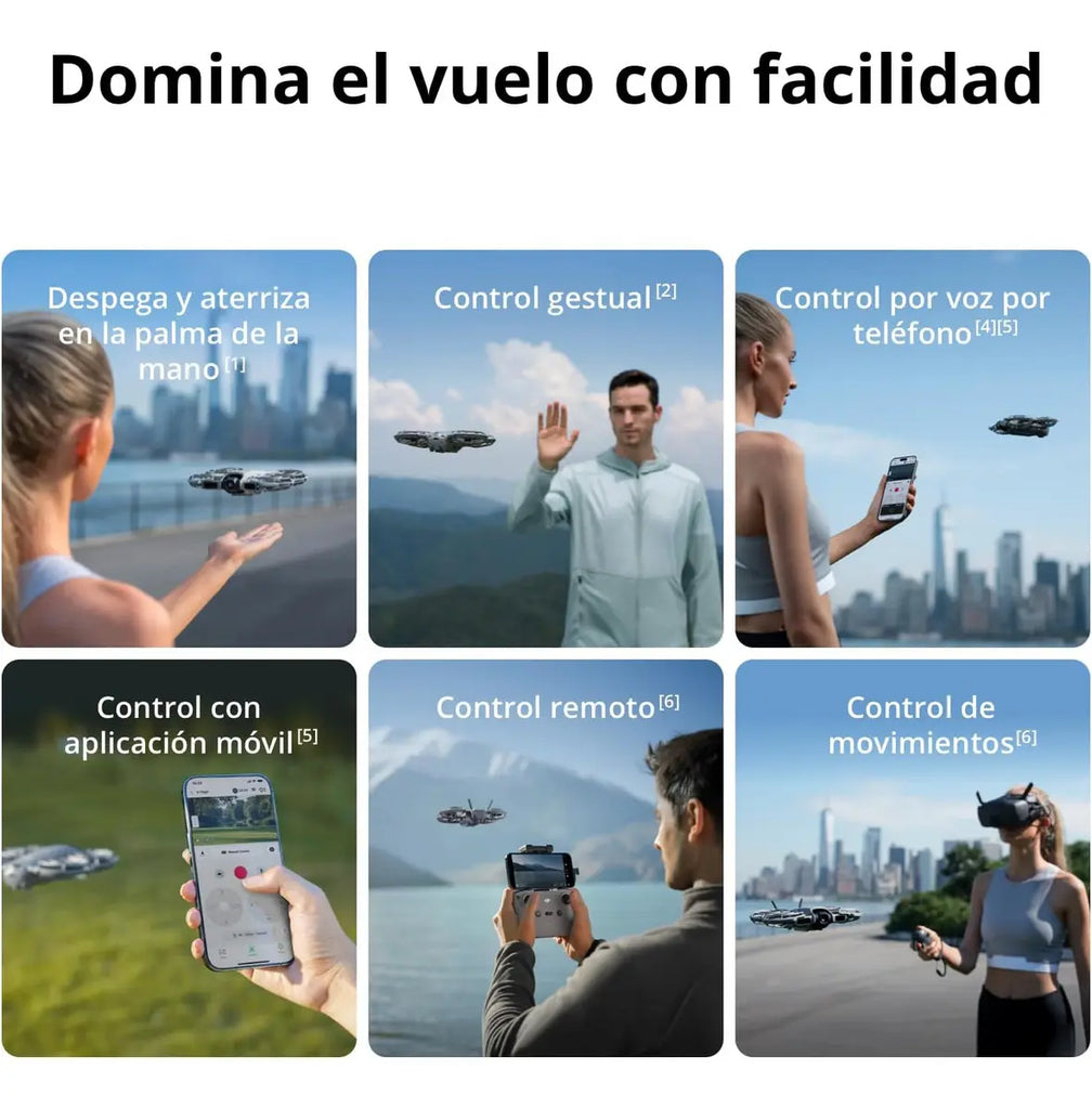 DJI Pack Neo 2 Motion Vuela Más con RC Motion 3 y Goggles N3, transmisión estable con transceptor digital, dron 4K para principiantes, vuelo FPV, 3 baterías