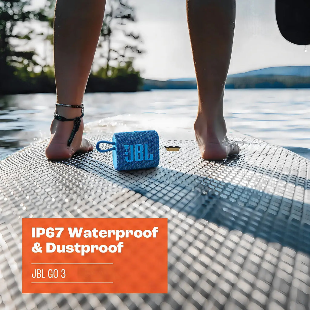 Jbl Go 3 Eco: Altavoz Portátil Con Bluetooth, Batería Incor