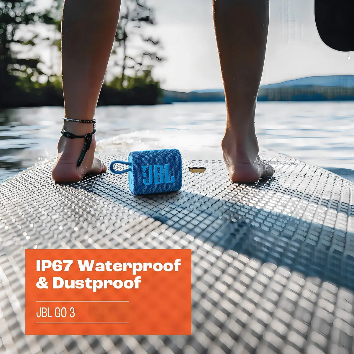 Jbl Go 3 Eco: Altavoz Portátil Con Bluetooth, Batería Incor