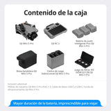 DJI Mini 5 Pro Combo Vuela Más Plus con DJI RC 2, dron con cámara, CMOS de 1 pulgada, Dron 4K, Detección de obstáculos, ActiveTrack 360°, Mayor duración de la batería