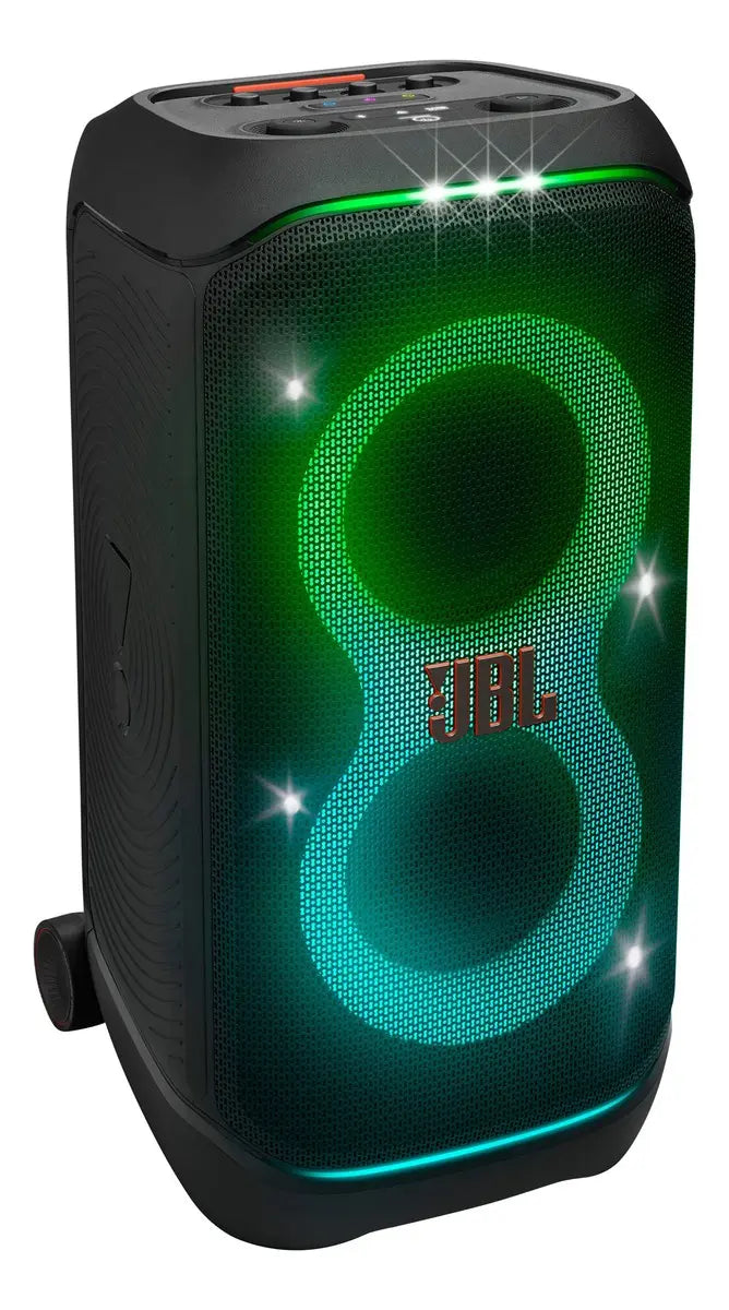 Bocina JBL PartyBox Stage 320 portátil Bluetooth waterproof negra