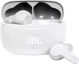 Audífonos Deportivos Jbl Vibe 200TWS Con Estuche De Carga Color Blanco