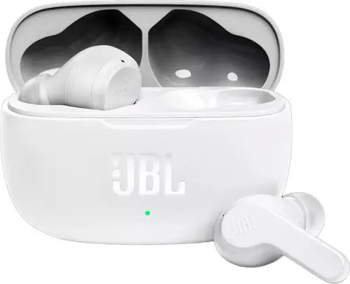 Audífonos Deportivos Jbl Vibe 200TWS Con Estuche De Carga Color Blanco