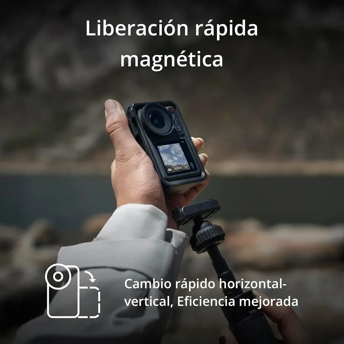 Dji Osmo Action 4 Pack Estándar, Cámara 4k (reacondicionado)