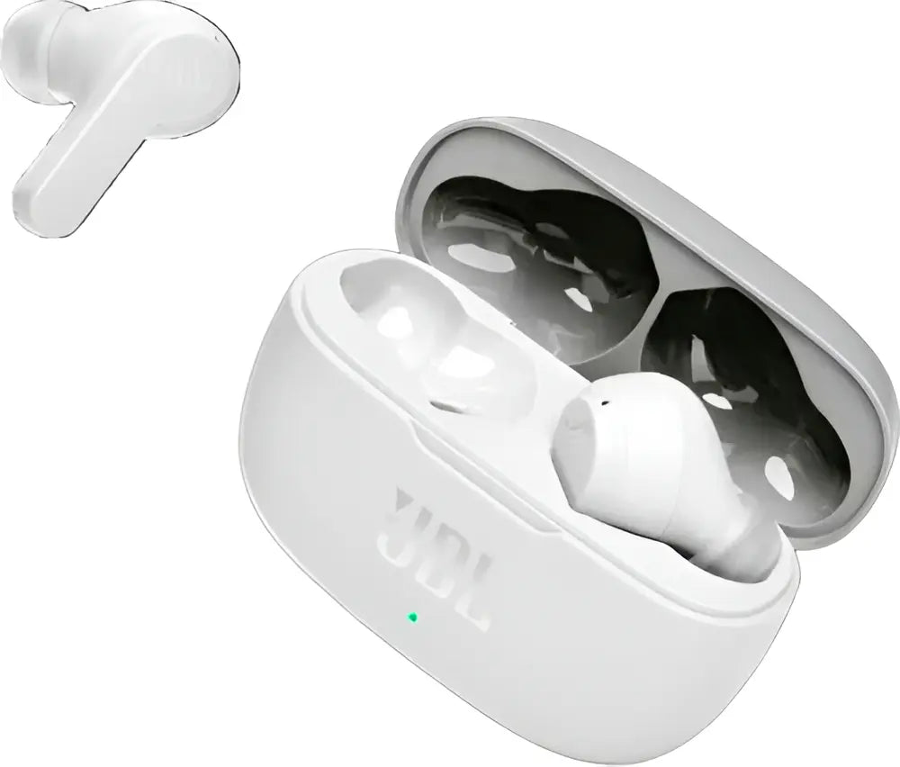 Audífonos Deportivos Jbl Vibe 200TWS Con Estuche De Carga Color Blanco