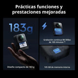 Dji Osmo 360 Combo Aventura, 8k 3 Baterías (reacondicionado)