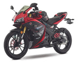 Motocicleta Deportiva Italika Rt 250 Con Gps Negro
