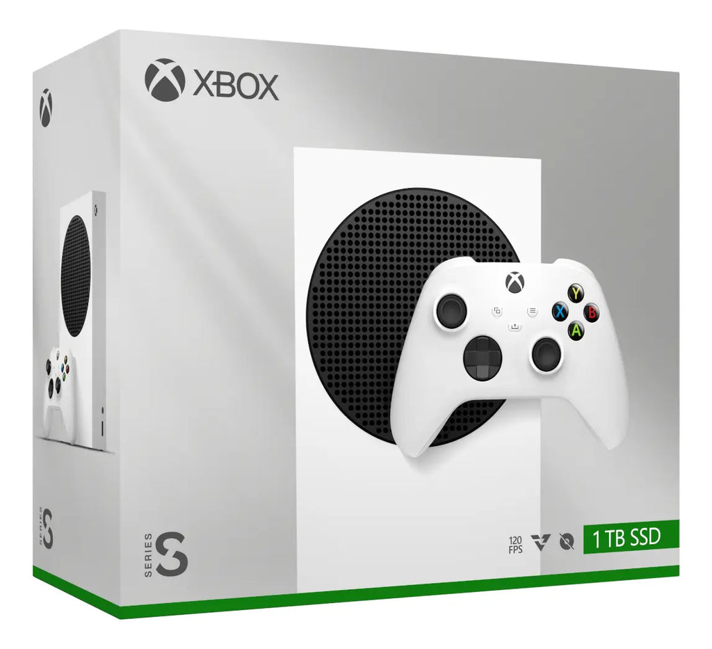 Consola Xbox Series S Edición Digital 1tb Ssd Robot White Blanco