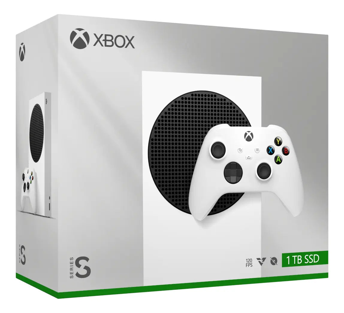 Consola Xbox Series S Edición Digital 1tb Ssd Robot White Blanco