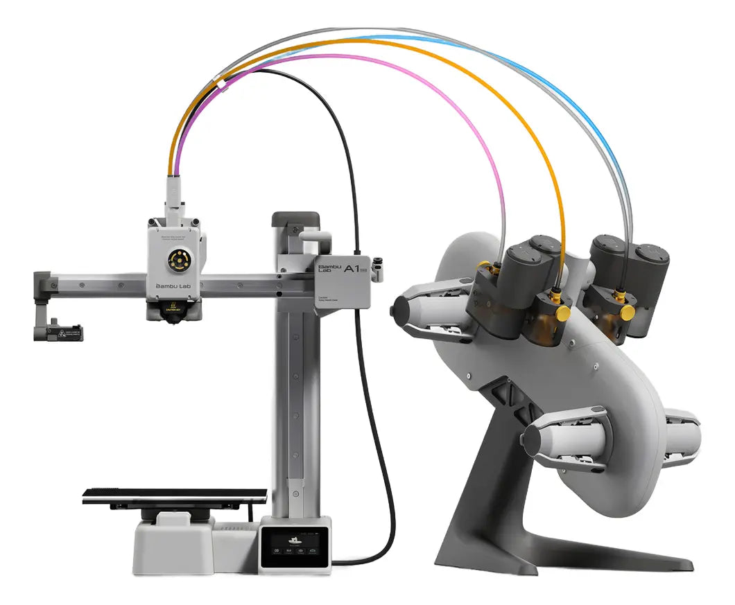 Impresora 3d Bambu Lab A1 Mini Combo Alta Velocidad Con Ams Space Grey