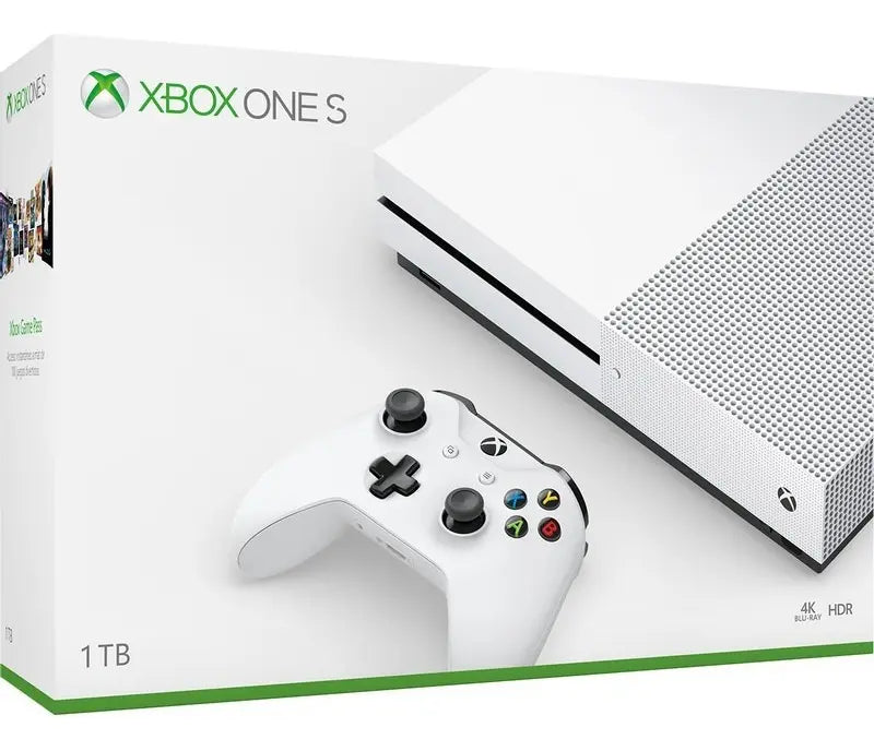 Microsoft Xbox One S 1TB Standard color blanco - Excelente (Reacondicionado)