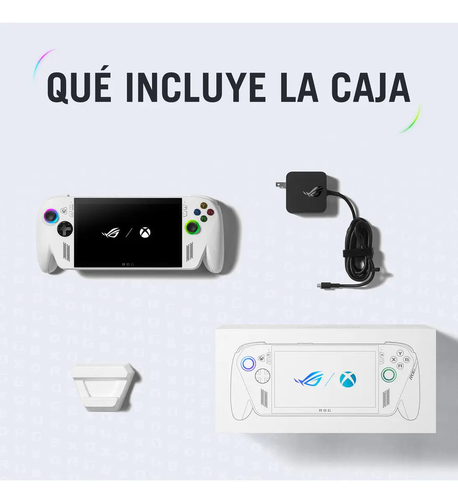 Consola Rog Xbox Ally Amd Ryzen Z2a 16gb 512ssd Blanca