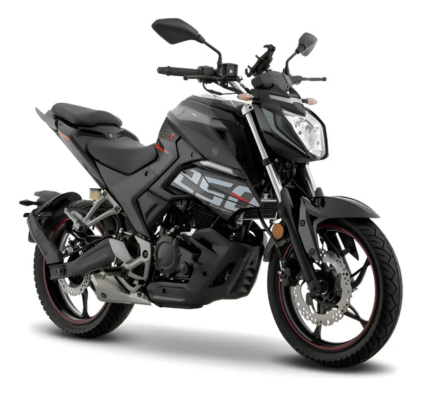 Motocicleta Urbana Italika 250z Negra Con Gps