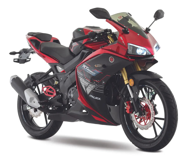 Motocicleta Deportiva Italika Rt 250 Con Gps Negro