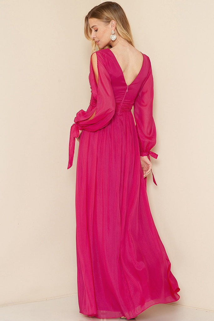 Vestido Manga Larga EV466