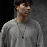Collar con Cruz Chrome Hearts