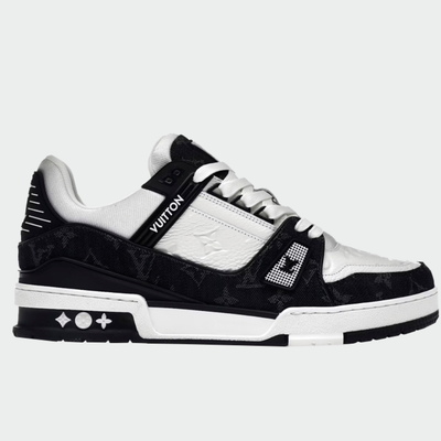 TENIS LOUIS VUITTON LV TRAINER WHITE BLACK