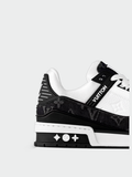 TENIS LOUIS VUITTON LV TRAINER WHITE BLACK