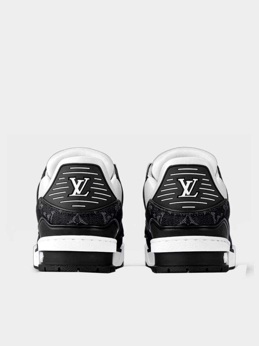 TENIS LOUIS VUITTON LV TRAINER WHITE BLACK