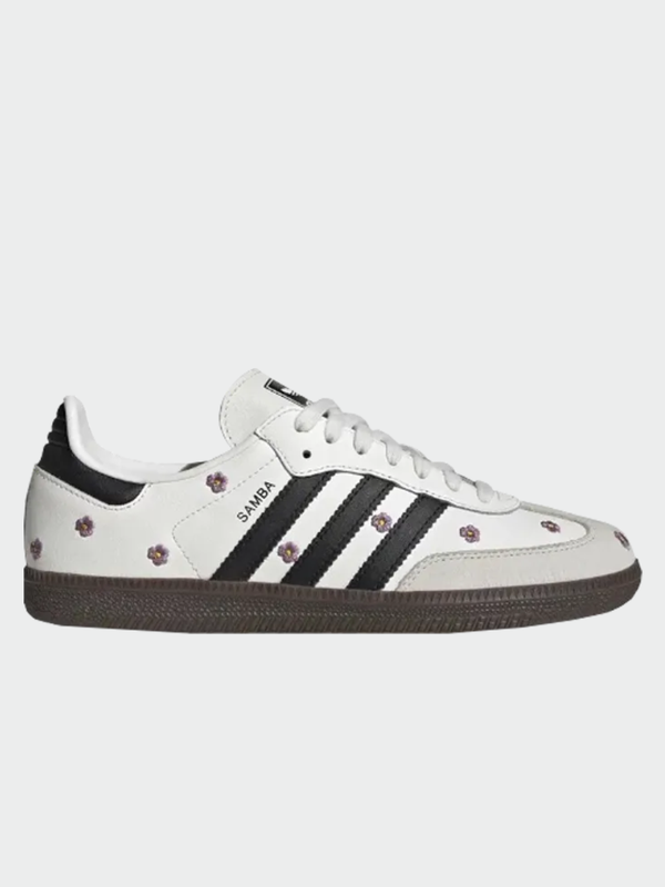 TENIS ADIDAS SAMBA LIGHT PURPLE FLORAL