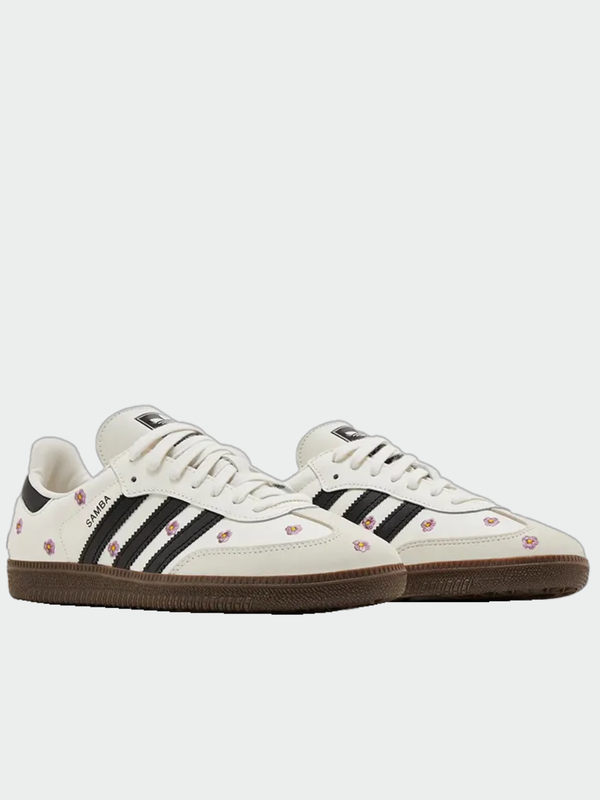 TENIS ADIDAS SAMBA LIGHT PURPLE FLORAL
