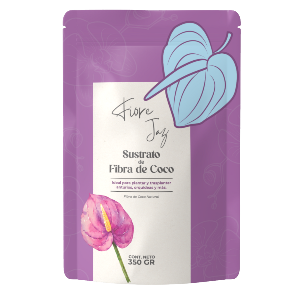 Fibra de Coco Natural - Sustrato para Plantas de 350 Gr