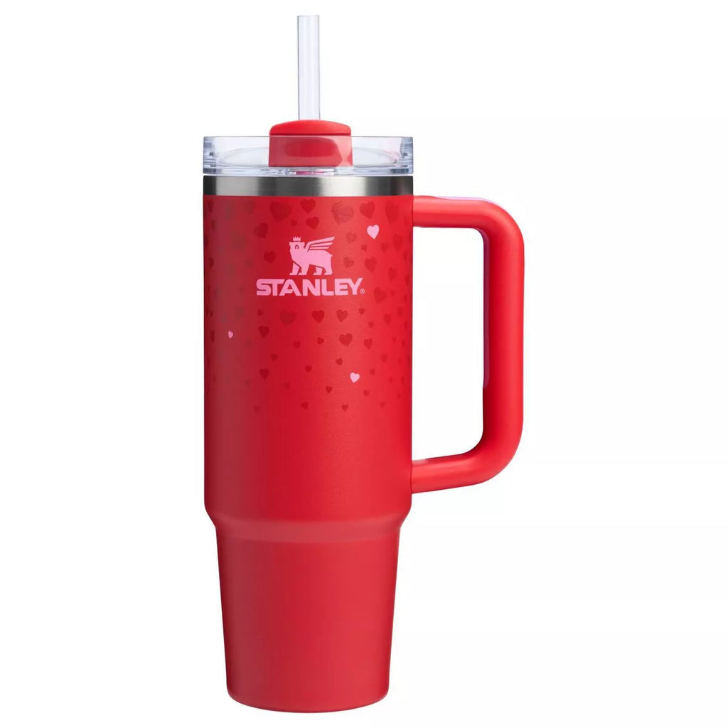 Stanley 30 oz Stainless Steel H2.0 Flowstate Quencher Tumbler - Valentine's Day 