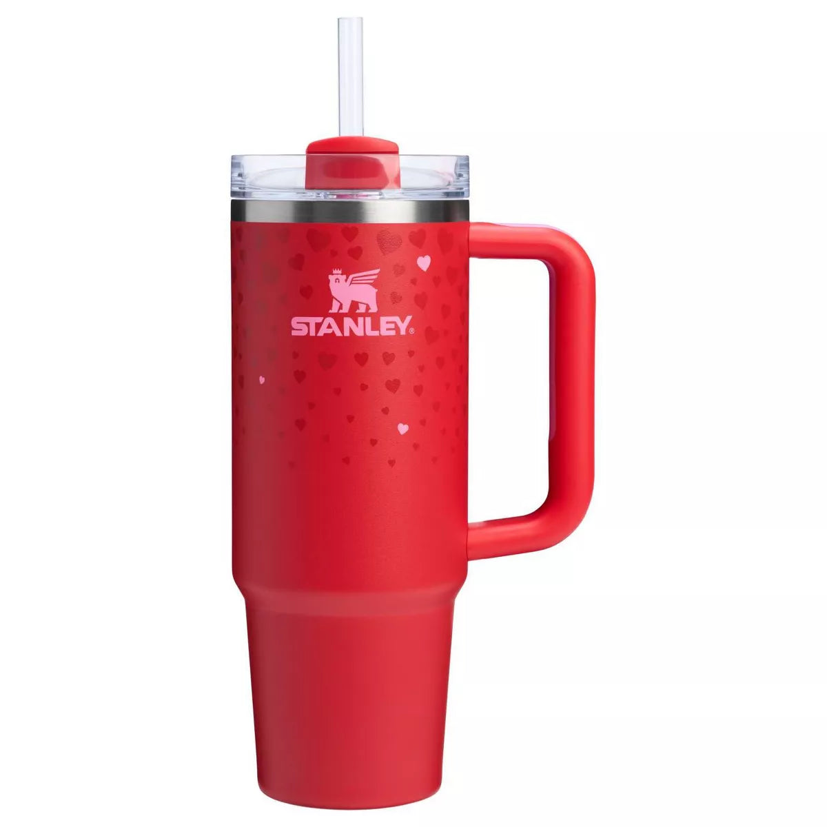Stanley 30 oz Stainless Steel H2.0 Flowstate Quencher Tumbler - Valentine's Day 