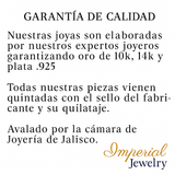 Arete Con Figura De Corazones Entrelazados 10k 1.60 Gr