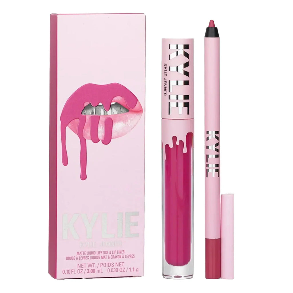 KYLIE JENNER MATTE LIQUID LIPSTICK & LIP LINER 100 POSIE K