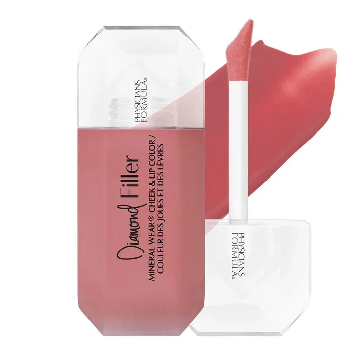 PHYSICIANS FORMULA Diamond Filler BLUSH & LIP COLOR MINERAL WEAR Tono Radiant Pink