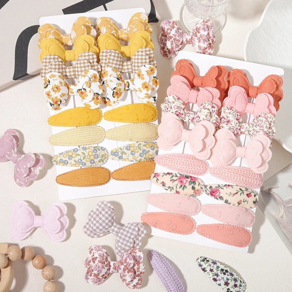 Colección Amarillo & Menta - Set 16 Broches