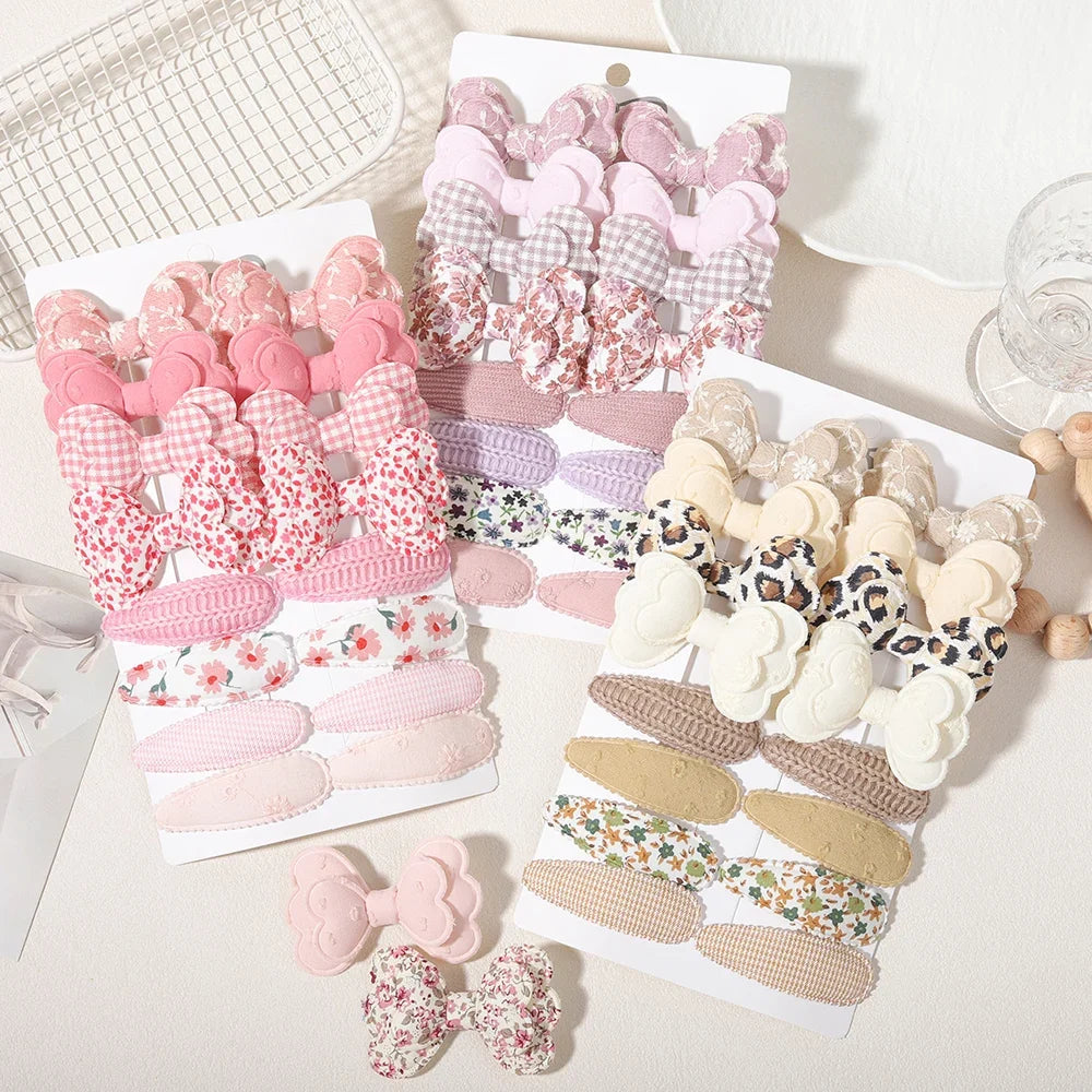 Colección Rosa Pastel - Set 16 Broches