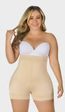 Short extra corto, talle extra alto, con refuerzo abdominal SXA0216 de Fajas M&D®