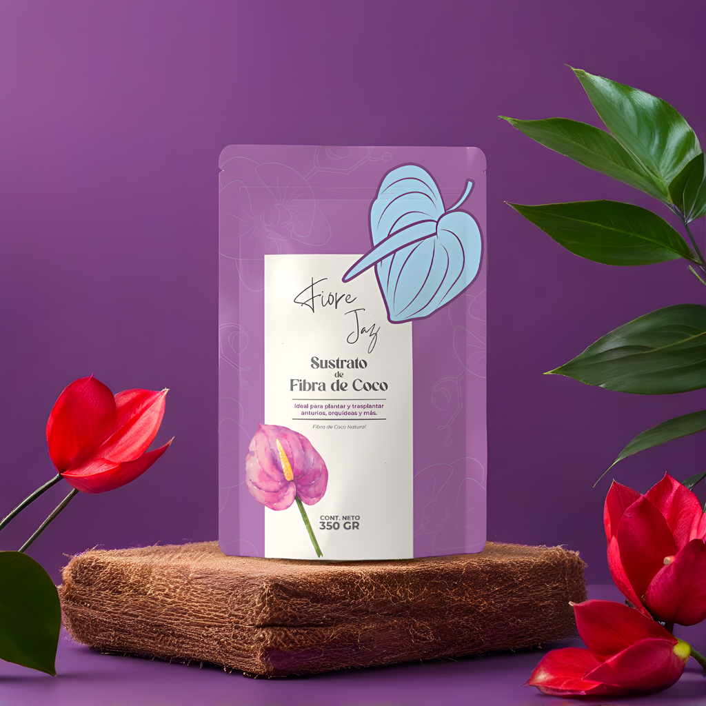 Fibra de Coco Natural - Sustrato para Plantas de 350 Gr
