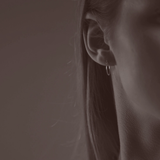 Arete Arracada Ligera Para Mujer Lisa De Plata Ley 925
