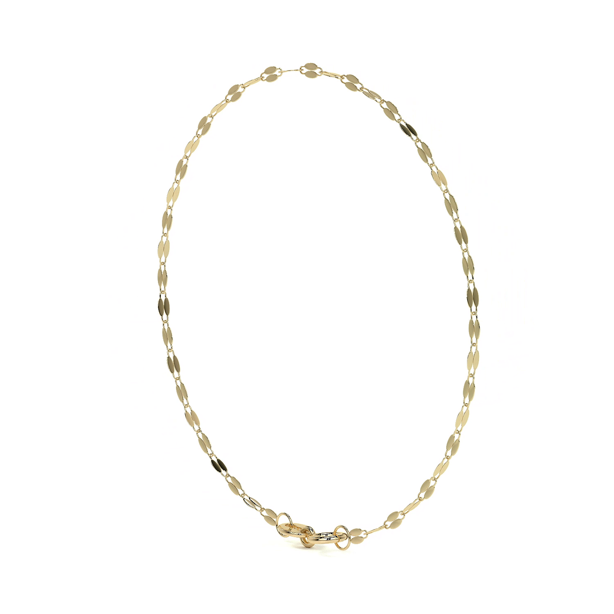 Esclava de Oro 10K Estilo Fígaro Serpentina Italiano | Pulsera Delicada de Joyería Fina