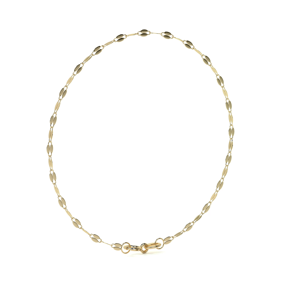 Esclava de Oro 10K Estilo Fígaro Serpentina Italiano | Pulsera Delicada de Joyería Fina