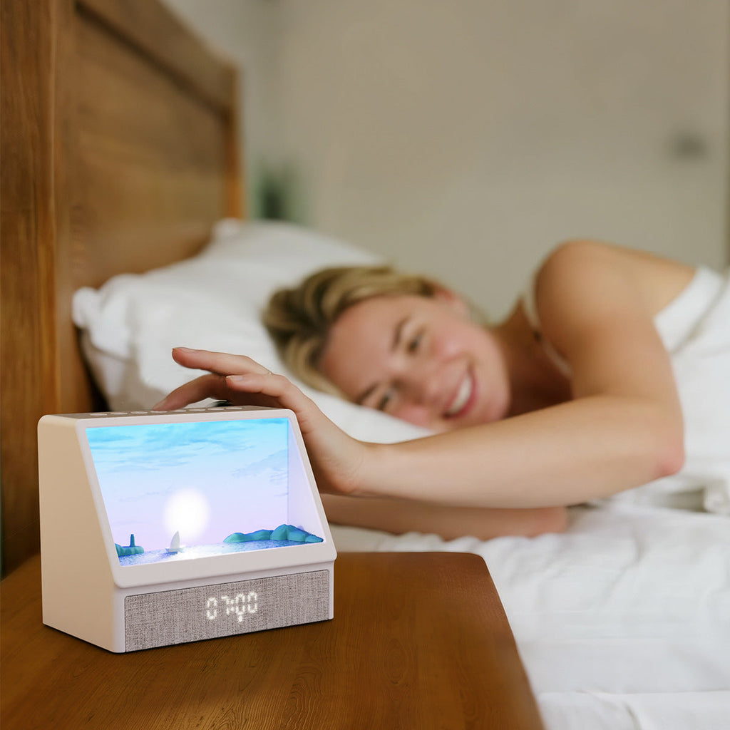 Reloj Despertador Sunrise Wake-Up Light con Efecto Amanecer