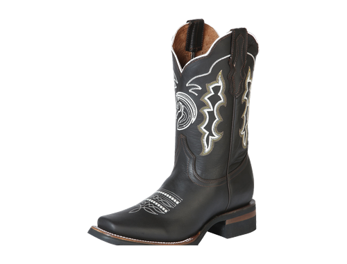 Bota Vaquera de Hombre El General Rodeo en Piel Crazy Color Chocolate 51114