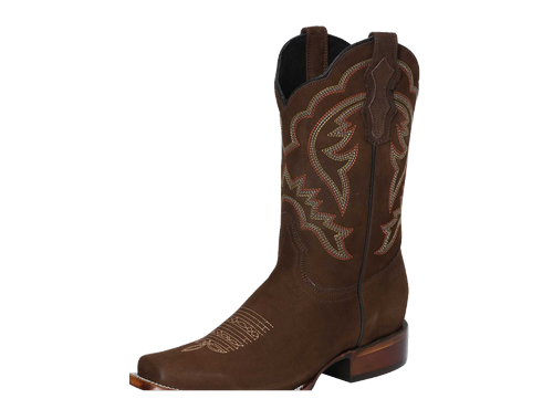 Bota Vaquera de Hombre El Señor de los Cielos Rodeo en Piel Bovino Nobuck 124065