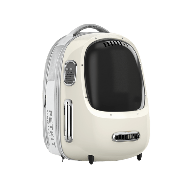 Mochila Transportadora Ergonómica Panorámica para Mascotas con Malla de Ventilación y Bolsillos Térmicos
