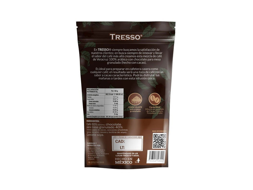 Presentación Dúo 500g Café con Chocolate