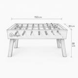 Futbolito Plegable con Vinil