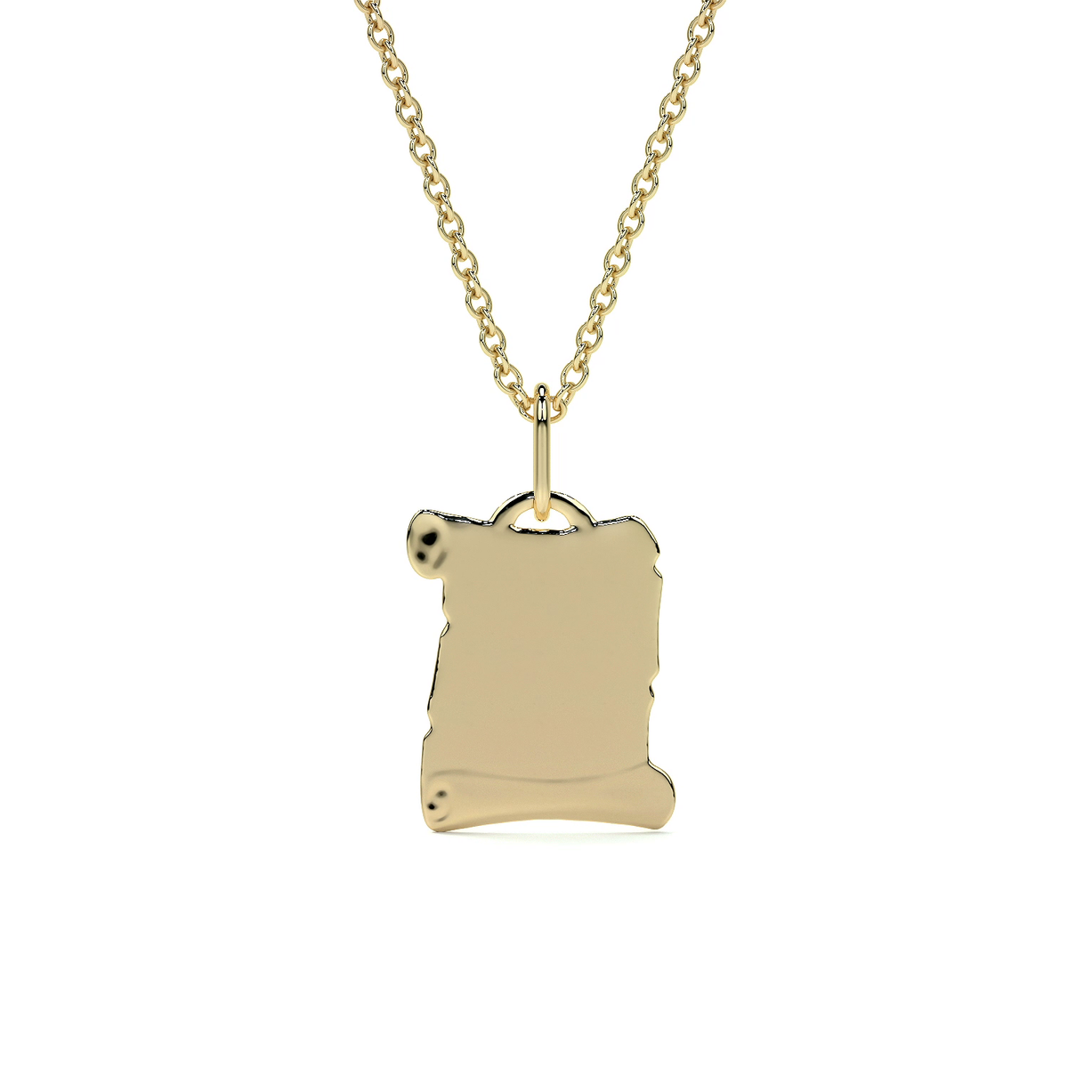 Dije de Oro 10K Medalla Religiosa Sagrado Caliz | Dije Oro Italiano 12mm | Joyería Fina