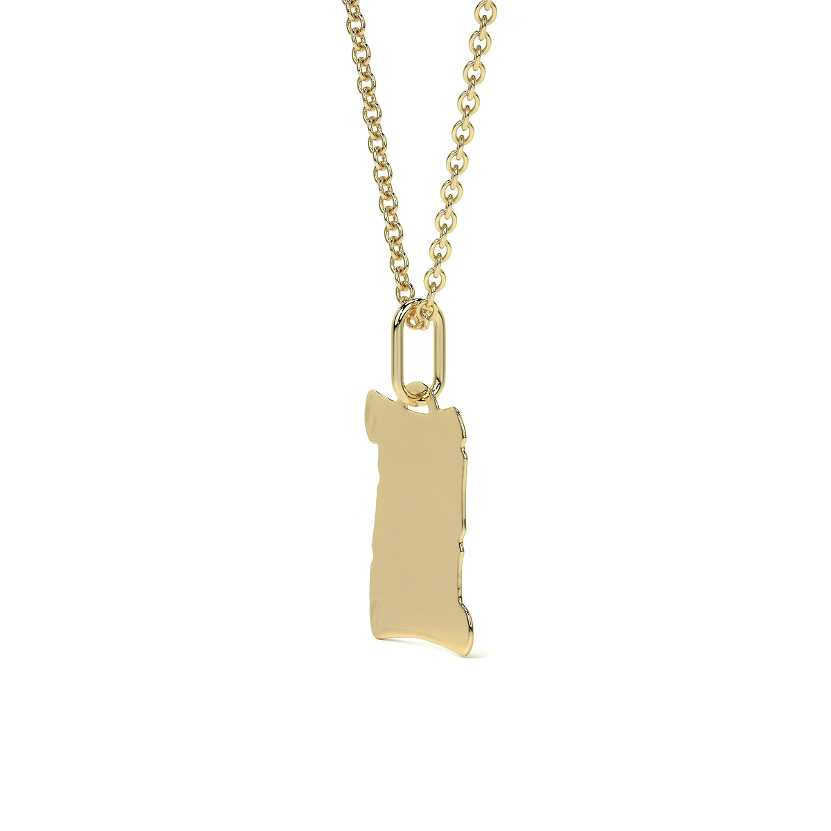Dije de Oro 10K Medalla Religiosa Sagrado Caliz | Dije Oro Italiano 12mm | Joyería Fina