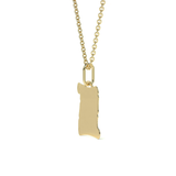Dije de Oro 10K Medalla Religiosa Sagrado Caliz | Dije Oro Italiano 12mm | Joyería Fina