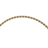 Pulsera de Oro 10K Mujer Estilo Torsal | Joyería Fina Italiana